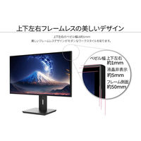ジャパンネクスト 27インチ ワイド ディスプレイ JN-27IPS4FLUHDR-C65W-HSP 1個（直送品）