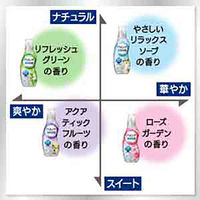 【旧品】ハミング 消臭実感 リフレッシュグリーンの香り 特大 詰め替え 1400mL 1個 柔軟剤 花王