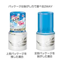消臭剤 芳香剤 置き型 お部屋のスッキーリ 広い空間用 ルーミーリッチソープの香り 400mL 1個 室内 アース製薬