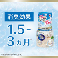 消臭剤 芳香剤 置き型 お部屋のスッキーリ 広い空間用 ルーミーリッチソープの香り 400mL 1セット（3個） 室内 アース製薬