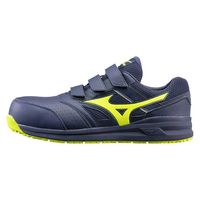 ミズノ オールマイティ LSII22L ネイビー×イエロー 25.0cm F1GA210114 1足