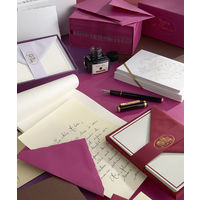 グリーティング　カード G・ラロ 縁取りカード１０枚セット 多目的（カード１０枚、封筒１０枚） ブルー 1パック（直送品）