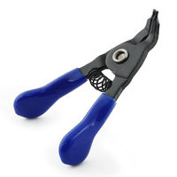 ビッグマン ミニ スナップリングプライヤー 軸用 曲爪 BSB12 1個（直送品）