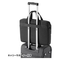 サンワサプライ カジュアルPCバッグ(15.6インチワイド対応・ブラック) BAG-CA10BK 1個
