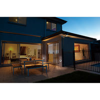 ムサシ どこでもHBソーラーライト3W 丸 SWL-HB102 1台