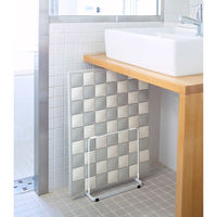 イシガキ karari珪藻土フィットタイルバスマットL グレー HO1915 1個（直送品）