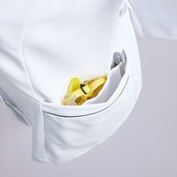 住商モンブラン ナースワンピース 半袖 ネイビー/バーガンディ L MN700-8373 1枚　白衣（直送品）