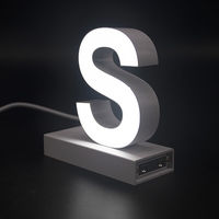 アクリサンデー ａｂｃＭＩＸ　マグネット連結文字　ＨＡ７５シリーズ　アルファベット大文字　【Ｓ】 111959 1個（直送品）