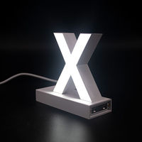 アクリサンデー ａｂｃＭＩＸ　マグネット連結文字　ＨＡ１００シリーズ　アルファベット大文字　【Ｘ】 112028 1個（直送品）