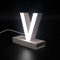 アクリサンデー ａｂｃＭＩＸ　マグネット連結文字　ＨＡ１００シリーズ　アルファベット大文字　【Ｖ】 112026 1個（直送品）