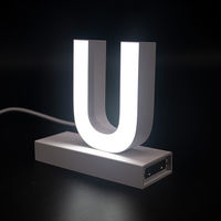 アクリサンデー ａｂｃＭＩＸ　マグネット連結文字　ＨＡ１００シリーズ　アルファベット大文字　【Ｕ】 112025 1個（直送品）