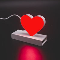 アクリサンデー ａｂｃＭＩＸ　マグネット連結文字　ＨＡ１００シリーズ　記号【ハートマーク】 112068 1個（直送品）