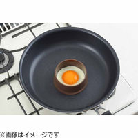 ヨシカワ 珈琲屋さんの厚焼きパンケーキリング 丸 3個組 4209307 1セット(3個組)（直送品）