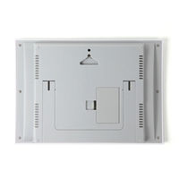 ノア精密 MAG 電波時計 ガードマン ホワイト W-785 WH-Z 1個（直送品）