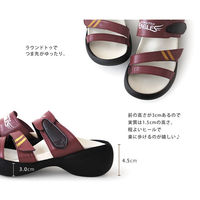 リゲッタ リゲッタカヌー イーグルズ レディース ワイン L BCEG5224RE-WIN-L 1足　ナースサンダル（直送品）