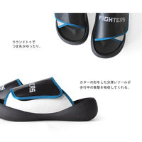 リゲッタ リゲッタカヌー ファイターズ メンズ ブラック×ホワイト S BCMB5006NF-BLK×WHT-S 1足　サンダル（直送品）