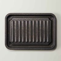 アイメディア 魚焼きトレー グリル専用 マーブル加工 グリルのお手入れ簡単魚焼きトレー 337549 1個（直送品）