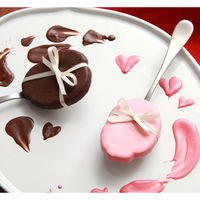 【ワゴンセール】オールハーツカンパニー ハリスとヨリスのチョコかけすぎちゃったラスク （ブラック） 1セット（12枚）