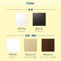 ネットフォース イーセンブリー 引戸書庫3段 カウンター EA-8040-3H2-2CT-WHWN 1セット（直送品）