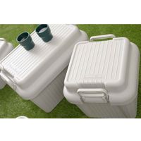 SANKA 収納ボックス 座れる 幅59×奥行39×高さ38cm ベリアスボード M 日本製 グレー 302293 1個（直送品）