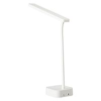 ナカバヤシ LEDデスクライトminiタイプホワイト UA-LED011W 1個（直送品）