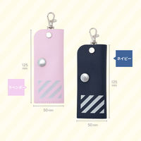 アスカ 目隠しキーケース　ラベンダー KCV04V 2個（直送品）