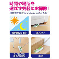 スリーエム(3M) スコッチブライト フロアワイパー(伸縮タイプ) 床掃除 FW-TSS 1個(ドライシート3枚入)