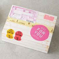 ヘッズ シンプルギフトシール-2/ピンク(30枚) SGF-2S 1セット(10パック×30枚)（直送品）