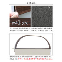 住まいスタイル ジル スタンドポスト 幅360×奥行280×高さ1195mm グレージュ PST-007BEI 1台（直送品）