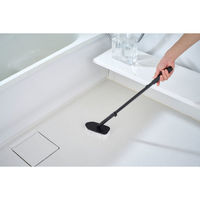 アイリスオーヤマ お風呂掃除 道具 ブラシ マグネット式 5点セット SSE-5BA ブラック 1セット（直送品）