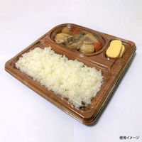 弁当容器　CBFNランチ13 栓木本体　400枚(50枚×8) 0A10313001745　シーピー化成（直送品）