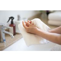 旭紡績 フェイスタオル 泉州 34×80cm いとやのタオル オーガニックコットン 日本製 乳白 327644 1個（直送品）