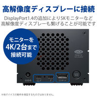HDD 外付け 40TB 据え置き 5年保証 2big Dock RAID対応 STLG40000400 Lacie 1個（直送品）