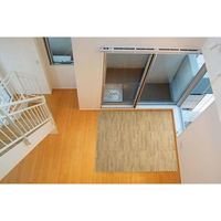 ユノックス ジョイントマット 木目調 9枚入り 厚さ1cm ライトブラウン 268573 1個（直送品）