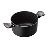 貝印 両手鍋 とっても軽い両手鍋 22cm IH対応 ガラス蓋付き 287643 1個（直送品）