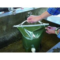 岩谷マテリアル ウォータータンク 5L 折りたたみ ウォッシャブルウォーターバッグ オリーブグリーン 381254 1個（直送品）
