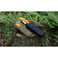 ユーエム工業 シルキー 507-20 折込ノコケース L ブラック ＃507ー20 1個（直送品）