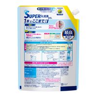 バスマジックリン SUPER泡洗浄 香りが残らない 詰め替え 超特大 1200mL 1箱（6個入） 花王