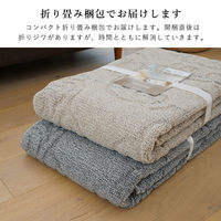 スミノエ 洗える ラグ ノエル 1850×1850mm アイボリー 4549781280974 1枚（直送品）