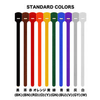 RIP-TIE(リップタイ) リップタイライトミニ 6mmX140mm 10本入 黒 Y-55-Q10-BK 1個(10本分)（直送品）