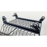 アイ・エル・シー ワイヤースタッキングラック4段 LB-4238-4 1個（直送品）