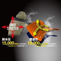 GLADIATOR G-5410 4WAYストレッチレインスーツ レッド 5L コーコス信岡 1着（直送品）