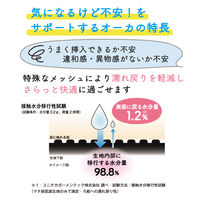 オーカ（O:ca） 吸水型サニタリーショーツ Lサイズ 1枚 ブラック 生理用品 フェムテック フェムケア