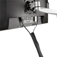 Startech.com ケーブル収納カバー/3m/メッシュ素材/DYI切断可能 WKSTNCMFLX 1個