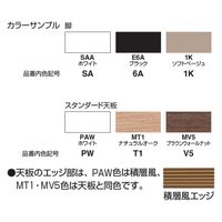 【組立設置込】コクヨ フランカ 三角形テーブル コの字脚 幅1465×奥行1390×高720mm TFK-UT1514WM-1KPW1 1台（直送品）