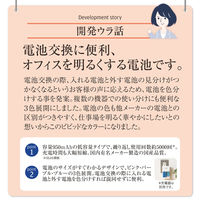 アスクルオリジナル 充電式・ニッケル水素電池 充電池 単3形 950mAh パープル 1箱（20本入）  オリジナル