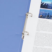 リヒトラブ リングファイルB5 青 F-862-8 1冊