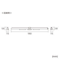 サンワサプライ プロジェクタースクリーン(床置き式) PRS-YZ80WX 1個（直送品）