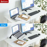 サンワサプライ クランプ式ノートPC台(3関節) CR-LANPC3 1個（直送品）