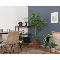 不二貿易 フェイクグリーン フィカス 160cm ジョイント 41123 1個